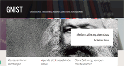 Desktop Screenshot of marxisme.no