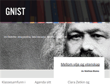Tablet Screenshot of marxisme.no